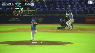 Blaine Bullard singles on a line drive to right fielder Willy Montero. Jake Cook scores. Dariel Ramon to 2nd.