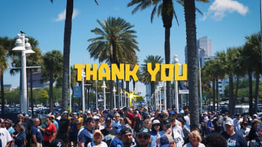 Thank You Rays Fans