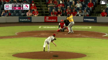 Thayron Liranzo homers (1) on a fly ball to left center field. Seth Stephenson scores. Zyhir Hope scores.