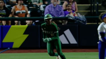 Aliyah Andrews' RBI double