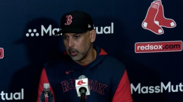 Alex Cora on Red Sox's 8-4 loss