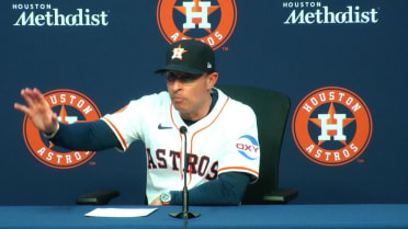 Joe Espada on Jose Altuve's home run, Cristian Javier