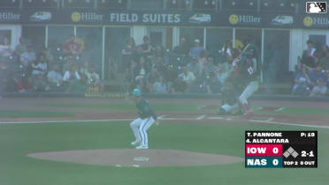 Kevin Alcántara hits 14th homer of year