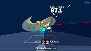 Spencer Torkelson's home run through bat tracking data