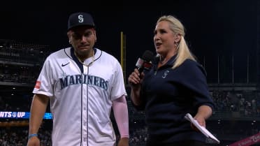 Josh Naylor discusses the Mariners' win