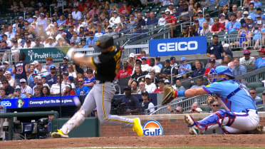Brandon Lowe exits game after foul ball