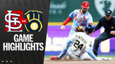 Cardinals vs. Brewers Highlights