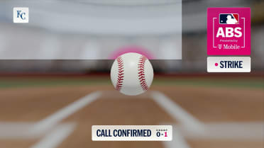 Called strike confirmed following ABS challenge