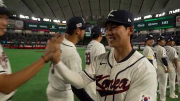 Korea is introduced vs. Czechia at The Classic