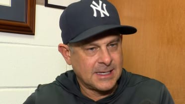 Aaron Boone on Giancarlo Stanton, Yankees' home runs