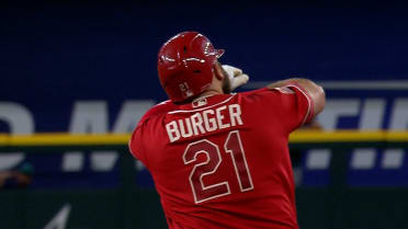 HR de 2 carreras de Jake Burger 