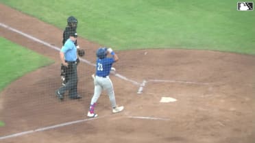 Jeral Perez's eighth homer of the season