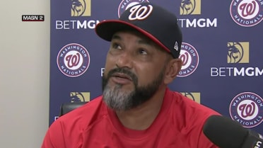 Dave Martinez discusses Jake Irvin in 2-0 loss