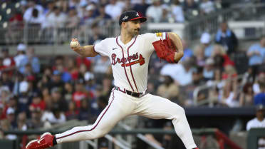Spencer Strider strikes out eight batters