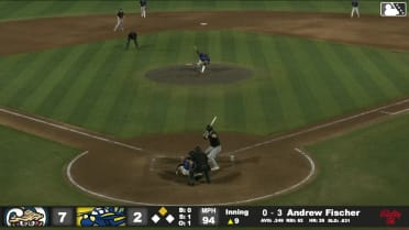 Eric Bitonti singles on a line drive to right fielder Ethan O'Donnell. Josh Adamczewski scores. Andrew Fischer to 3rd.