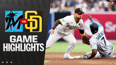 Marlins vs. Padres Highlights