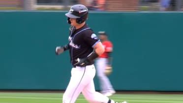 Cooper Ingle's first Triple-A home run