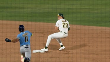 Williams, Gelof turn a double play after review