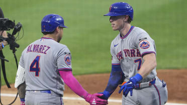 Baty, Alvarez hit back-to-back homers in the 7th