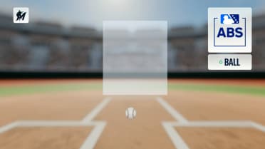 Strike 1 overturned after ABS challenge