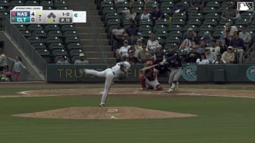 Luis Lara launches his fifth home run of the season