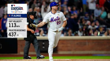 Pete Alonso's 437-foot home run