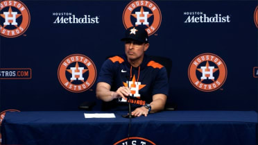 Joe Espada on the Astros' resilience, Alvarez's homer