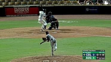 Andy Basora Ball to Juan Mateo
