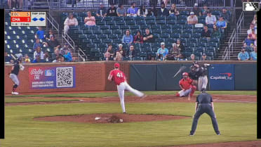 Chandler Seagle's unique infield single