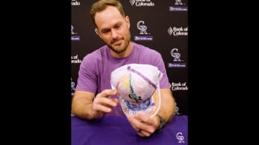 The Colorado Rockies celebrate Fathers Day