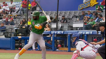Estevan Florial's three-run homer for Mexico Verde