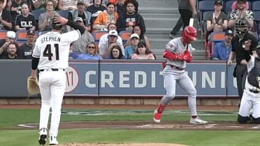 Khal Stephen's four scoreless innings