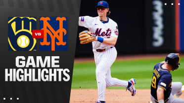 Brewers vs. Mets Game 1 Highlights