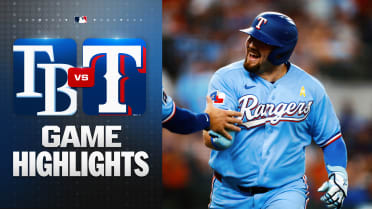 Jake Burger, Justin Foscue lead Rangers to 8-6 win 