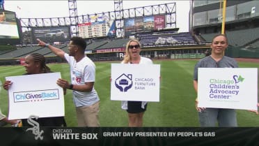 White Sox host Grant Day during Sox Serve Week