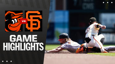 Orioles vs. Giants Highlights