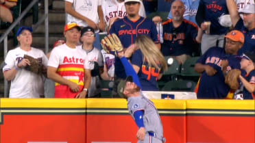 Brandon Nimmo gifts Astros fan after HR robbery