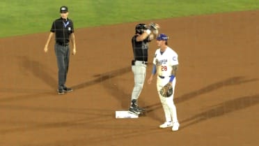 Alex Conover's four-hit game