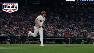Field View: Yohandy Morales solo home run