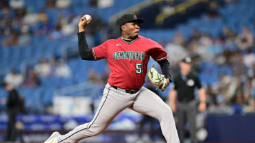 Jose Cabrera strikes out Hunter Feduccia