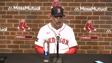 Alex Cora on the Red Sox's 9-0 win over the Braves