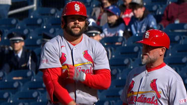 Alec Burleson's two-run single
