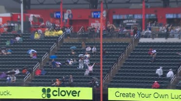 Foul ball confirmed after review