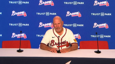 Brian Snitker on Eli White's go-ahead three-run homer