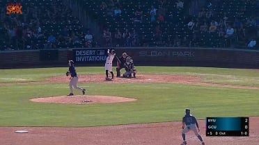 Blake Avila crushes a solo home run 