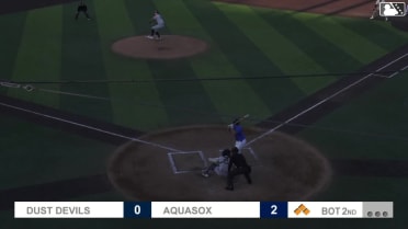 Luke Stevenson doubles (11) on a sharp line drive to right fielder Randy De Jesus. Anthony Donofrio scores. Jo Oyama scores. Jonny Farmelo scores.