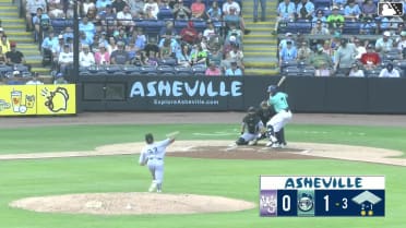Drew McDaniel In play, run(s) to Caden Powell