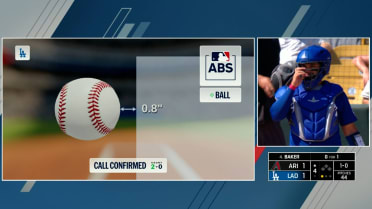 Ball 2 is confirmed after an ABS Challenge