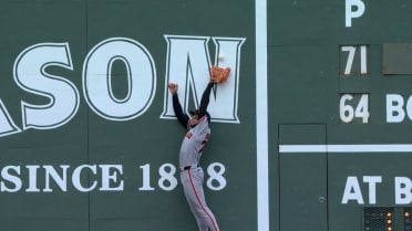 Connor Wong doubles, run scores after review