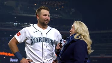 Cal Raleigh habla de su hit de oro